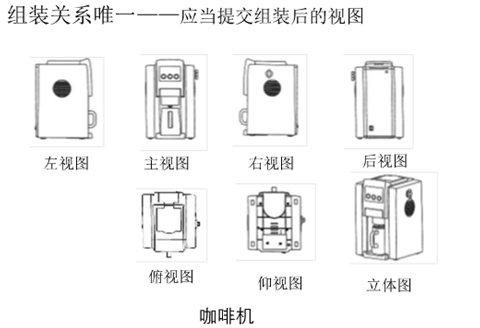 組裝關(guān)系唯一示意圖
